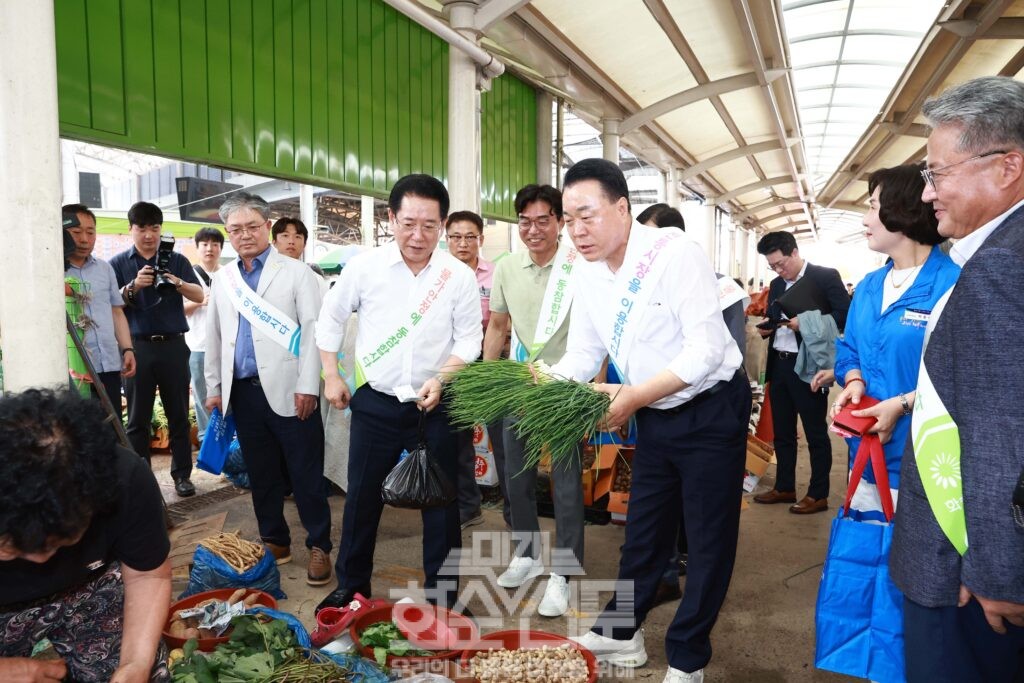 추석맞이 고인돌전통시장 장보기 행사